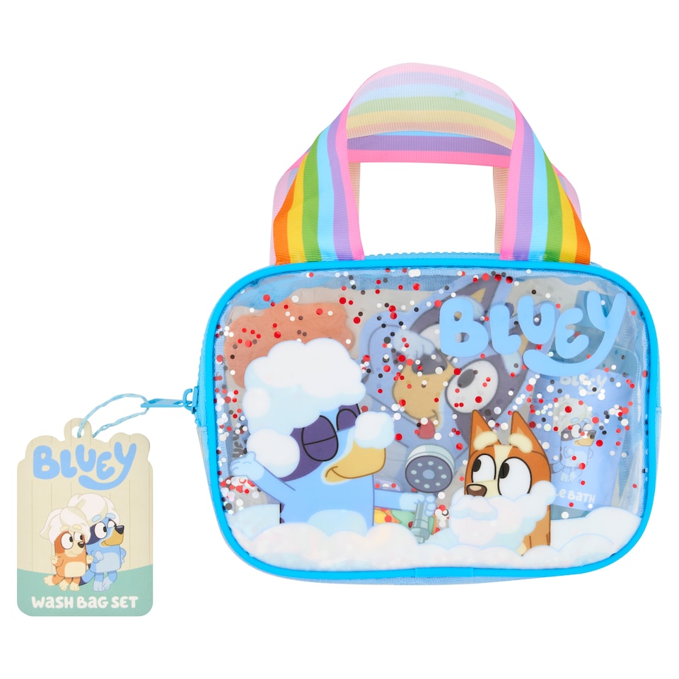 image 1 of Bluey wash bag set