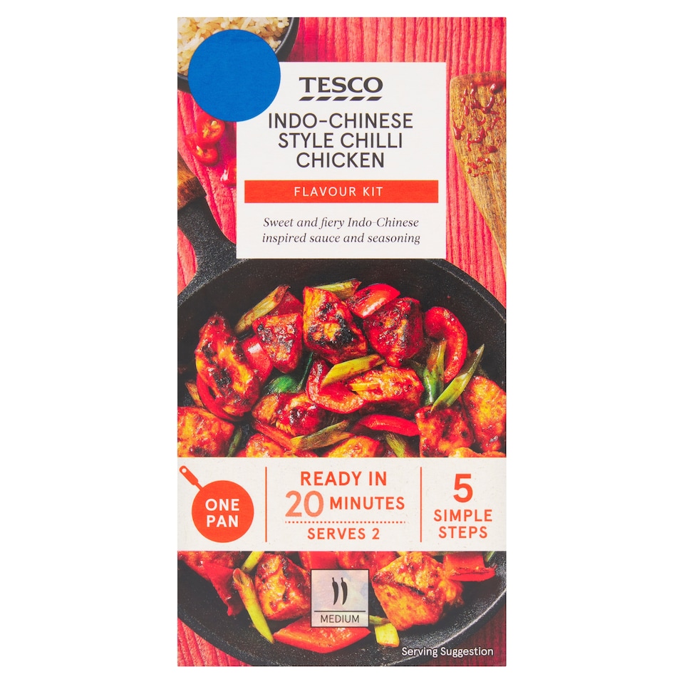 Tesco Indo Chinese Style Chilli Chicken Flavour Kit 34g