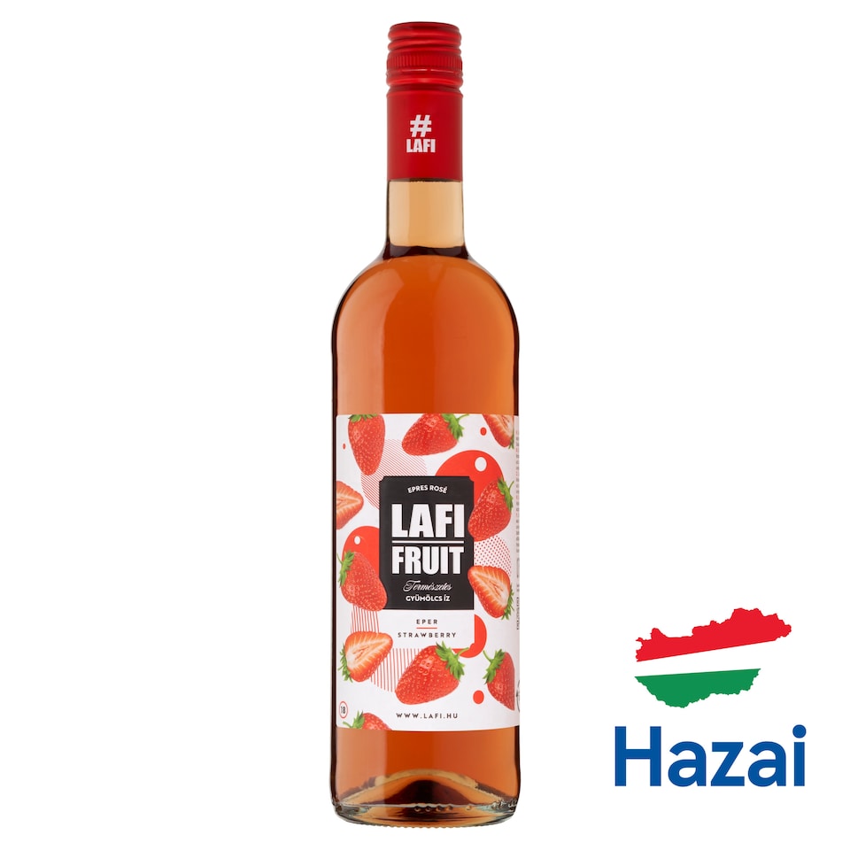image 1 of Lafi Fruit Strawberry Flavoured Wine Cocktail 8% 0,75 l