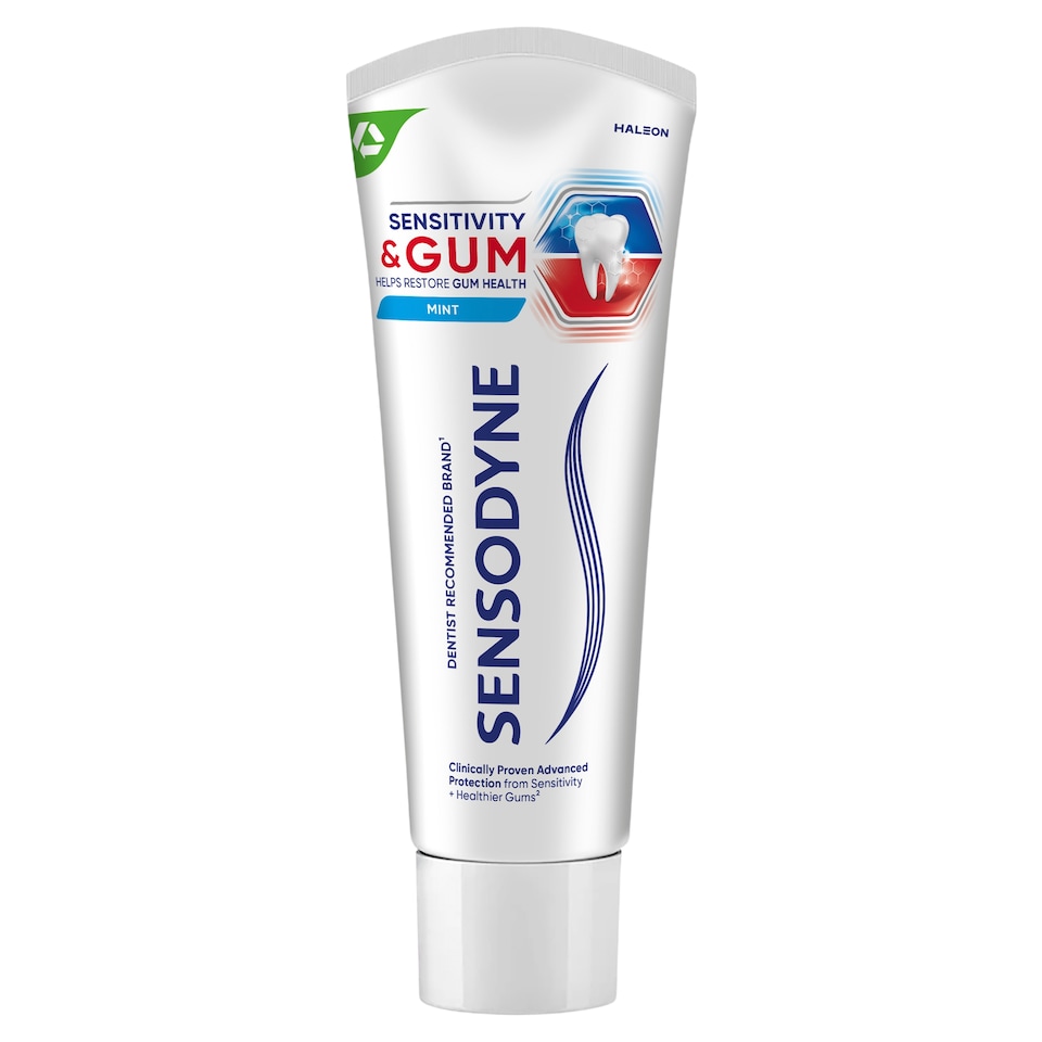 image 1 of Sensodyne Sensitivity & Gum Mint Toothpaste with Fluoride 75ml