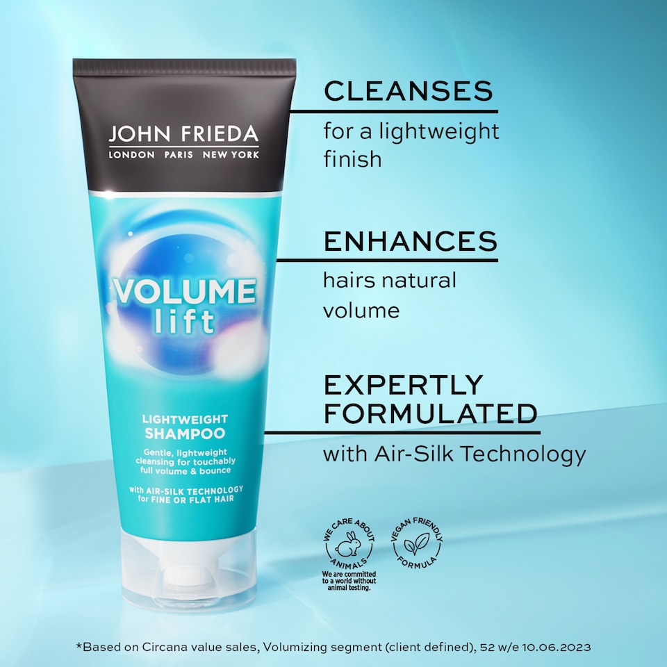 image 1 of John Frieda Luxurious Volume 7 Day Volume Shampoo 250Ml