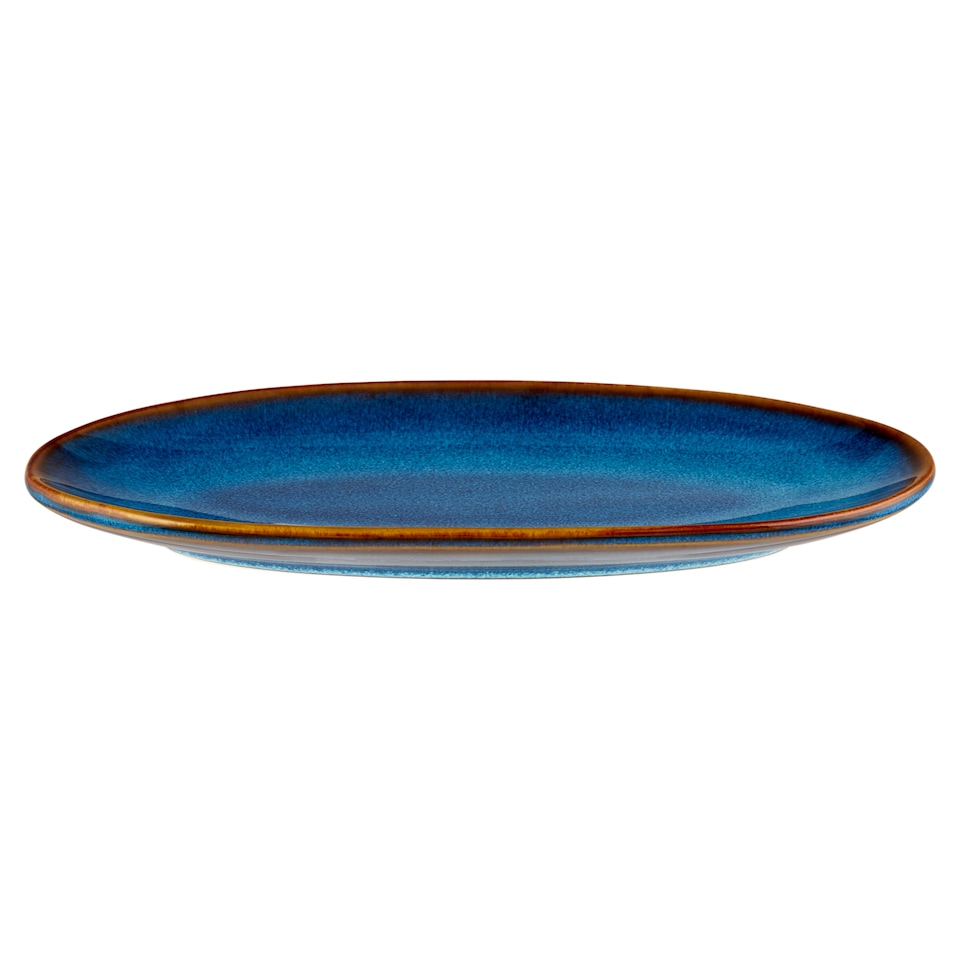 image 1 of F&F Home Azzurra Small Serve Platter