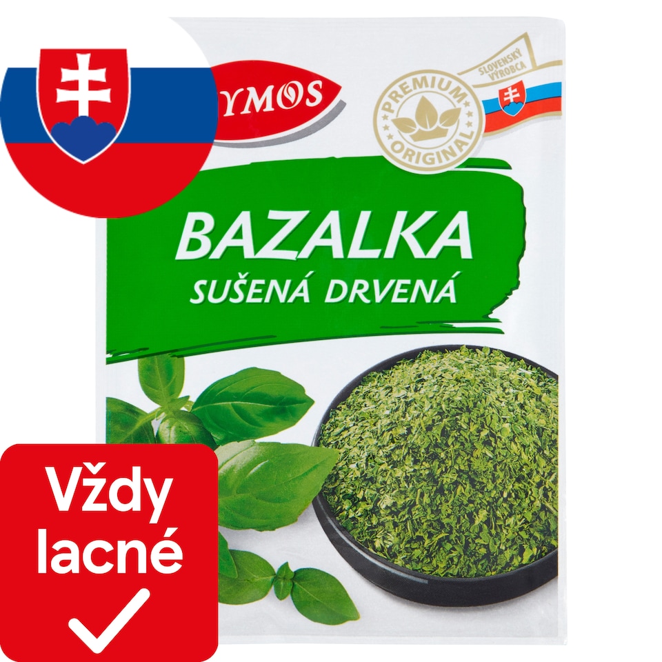 Thymos Bazalka sušená drvená 9 g