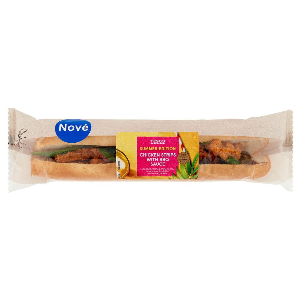 Tesco Baguette with Chicken Strips and Barbecue Sauce 203g