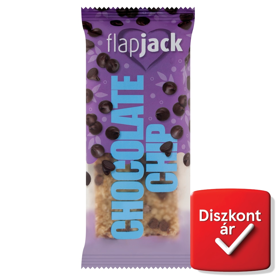 FlapJack zabszelet kakaós étmassza darabokkal 100 g