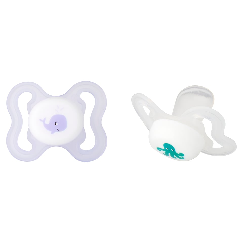 image 1 of Fred & Flo Newborn Soothers 2 Pack