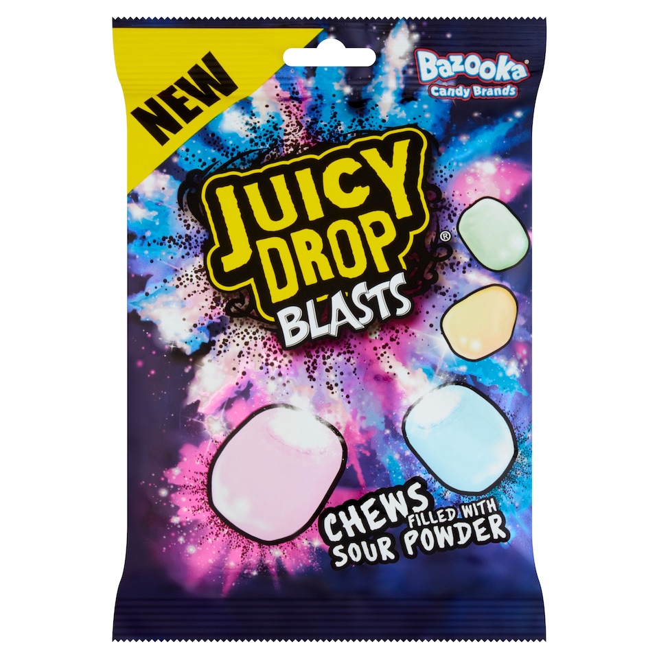 Bazooka Juicy Drop Blasts 120G