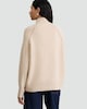 image 3 of F&F Knitted High Neck Jumper with Wool in Neutral