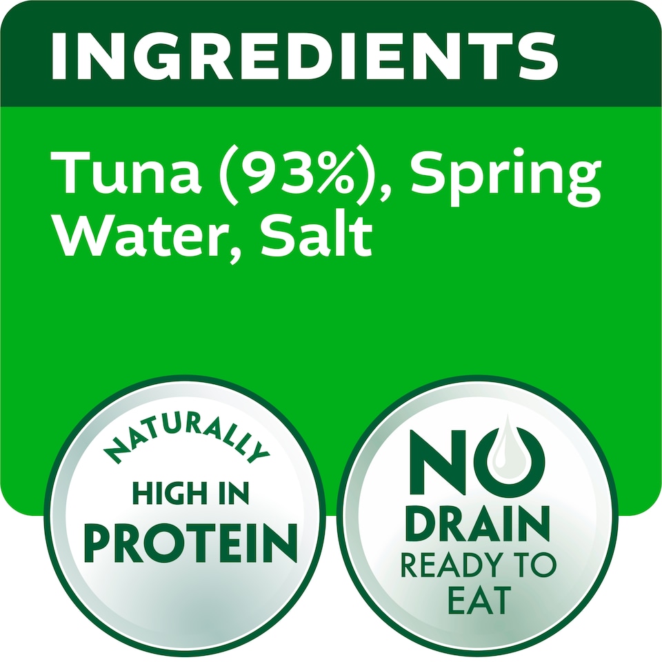 image 1 of John West No Drain Fridge Pot Tuna Steak with a Little Spring Water 110g