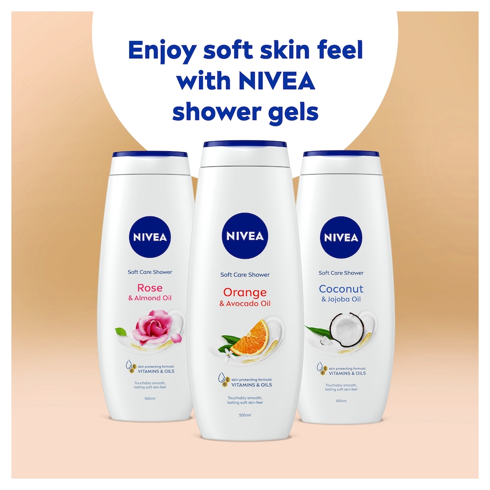 image 1 of Nivea Indulging Moisture Orange Shower 500Ml