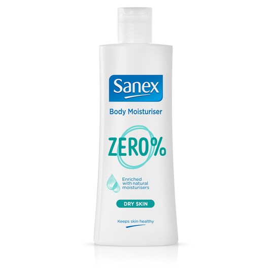Sanex Zero Body Lotion Dry Skin 250Ml Tesco Groceries