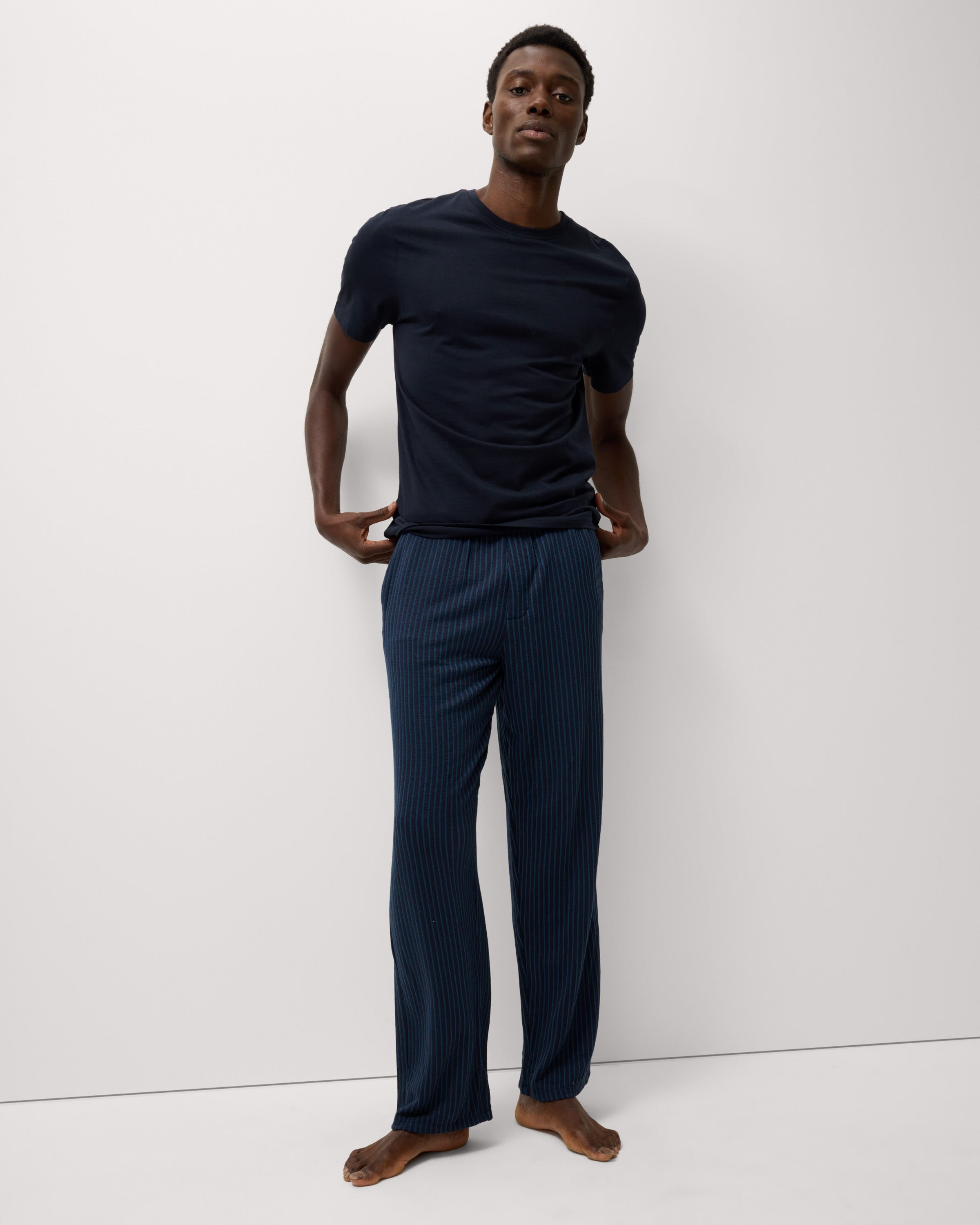 F&F Striped Pyjama Bottoms in Multi