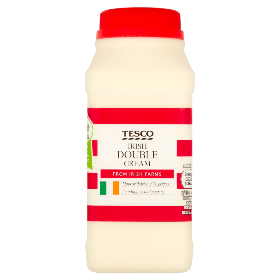 Tesco Double Cream 250Ml