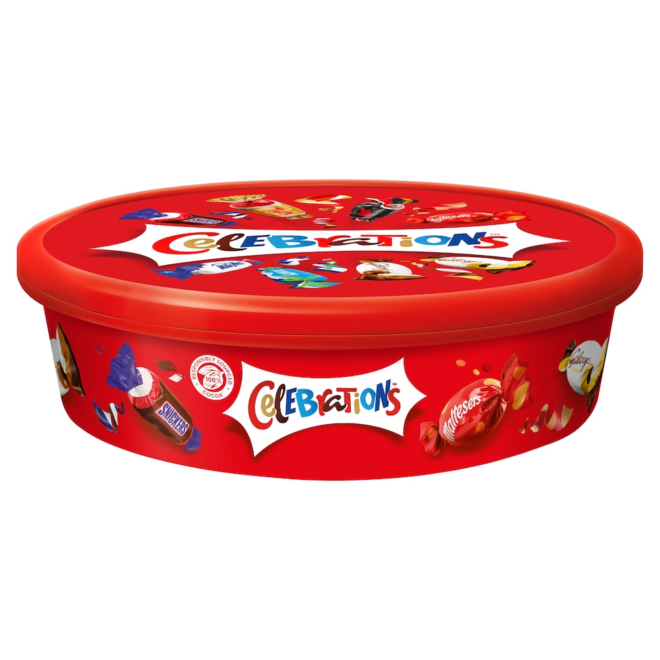 Celebrations Mixed Filled and Biscuit Milk Chocolate 600 g