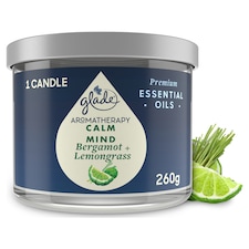 Glade Aromatherapy Candle Calm Mind 260G