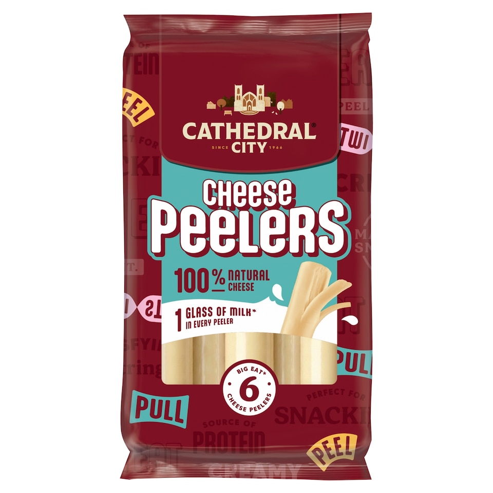 image 1 of Cathedral City Cheese Peelers 162g