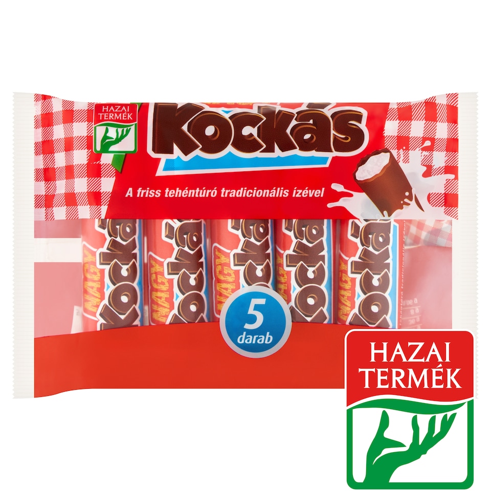 Kockás Cottage Cheese Dessert 5 x 50 g (250 g)