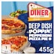 image 1 of Uptown Diner Deep Dish Pepperoni Pizza Pie 455g