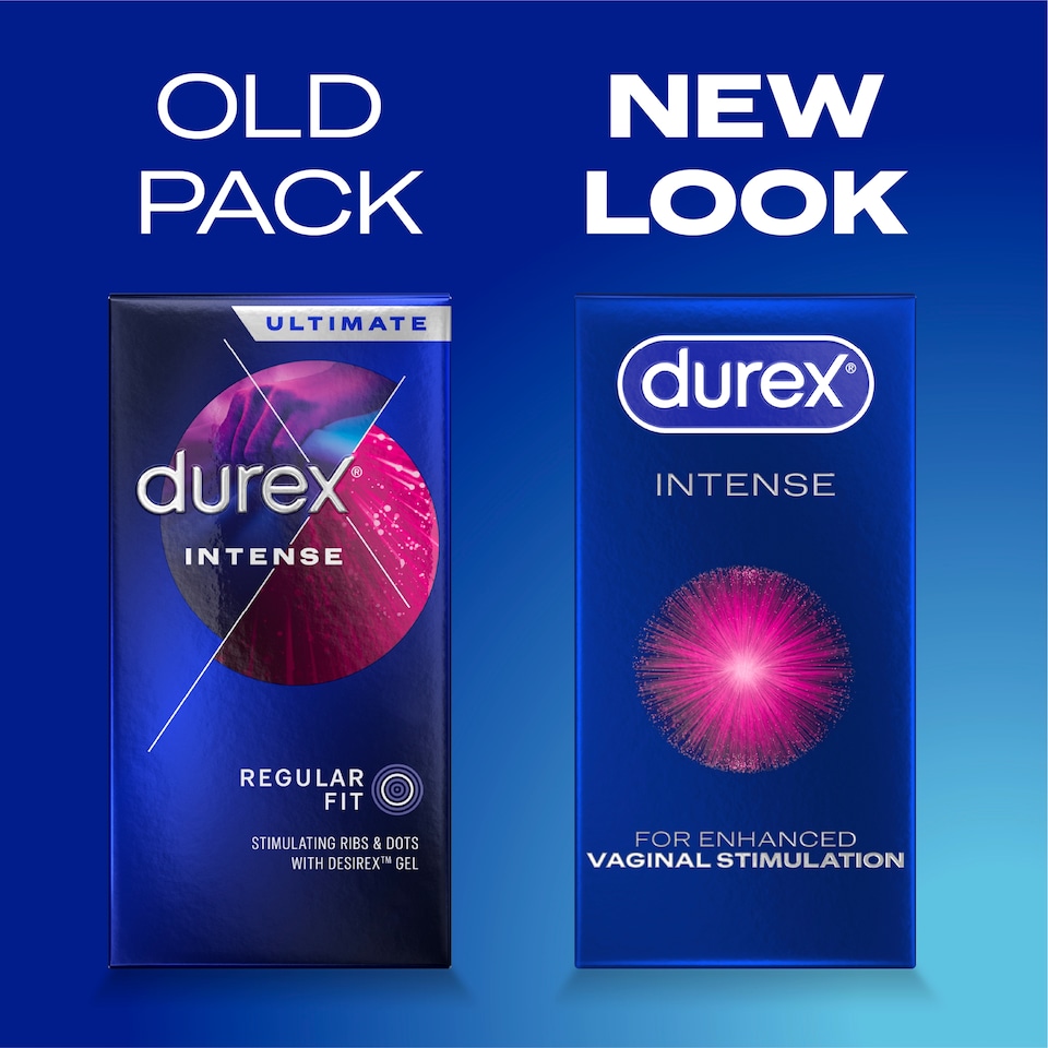 image 1 of Durex Feel Intense Latex Condoms 10 Pack