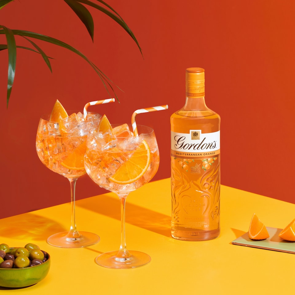 image 1 of Gordon's Mediterranean Orange Gin Bottle 37.5% Vol 70Cl 