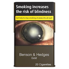 Benson & Hedges Gold Cigarettes 20 Pack