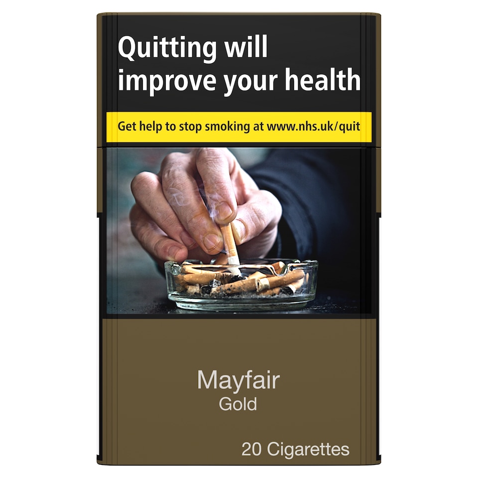 Mayfair Gold Cigarettes 20 Pack