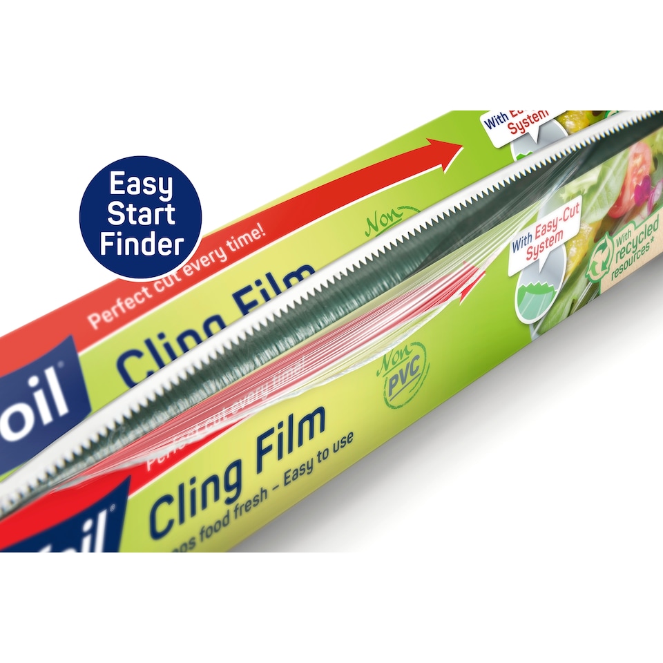 image 1 of Bacofoil Non-PVC Cling Film 325mm x 30M 