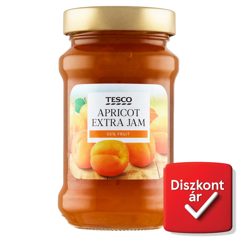 Tesco sárgabaracklekvár 450 g