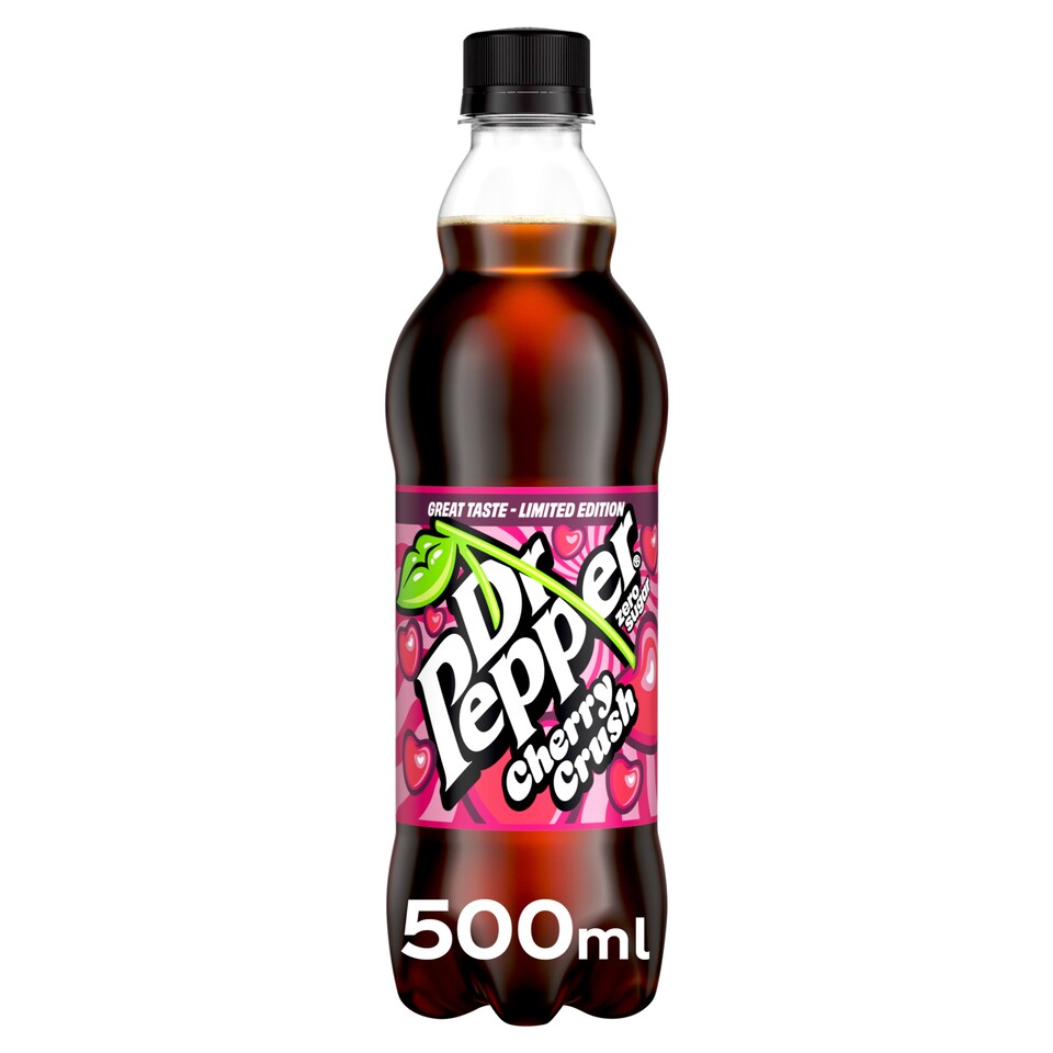 image 1 of Dr Pepper Zero Sugar Cherry Crush 500ml
