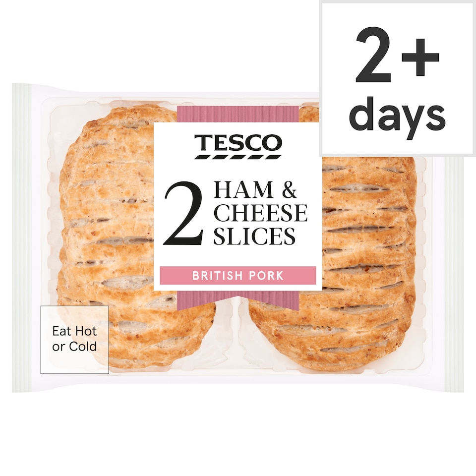 Tesco 2 Ham & Cheese Slices 300G