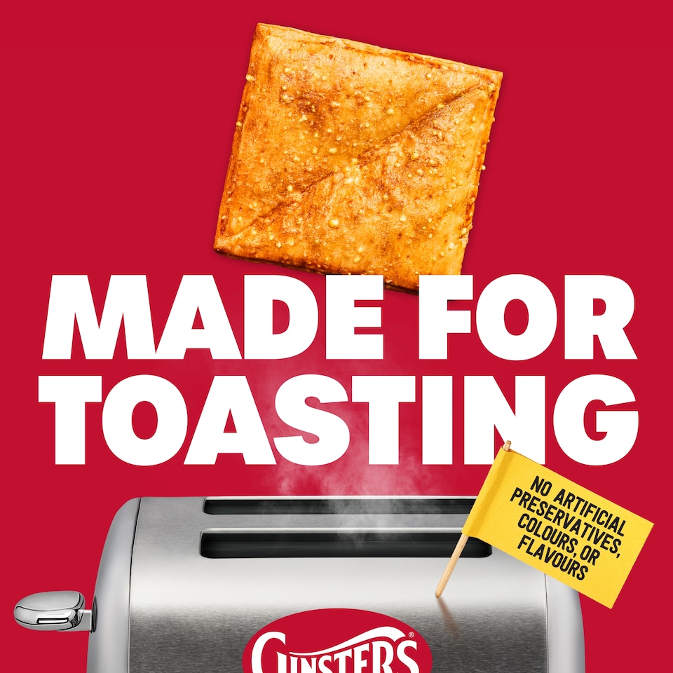 image 1 of Ginsters Tomato Basil Mozzarella Pastry Toastie 130g 