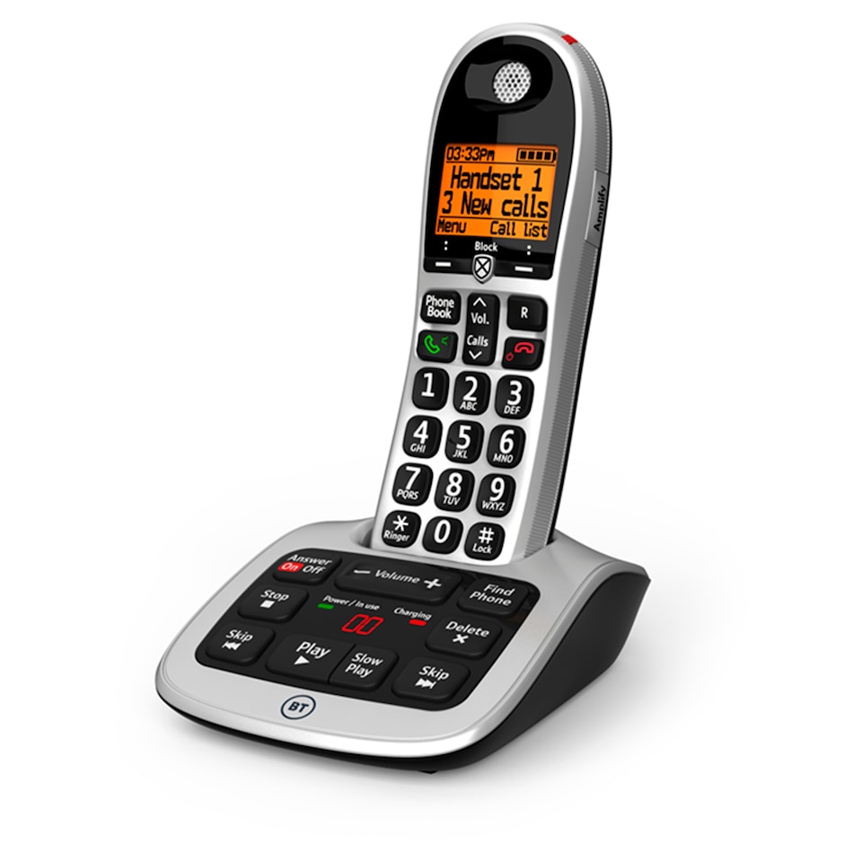 image 1 of BT 4600 Big Button Cordless Telephone Single