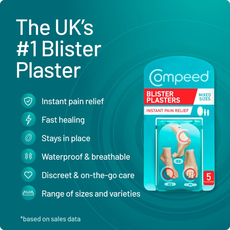 image 1 of Compeed Mixed Blister Plasters X 5