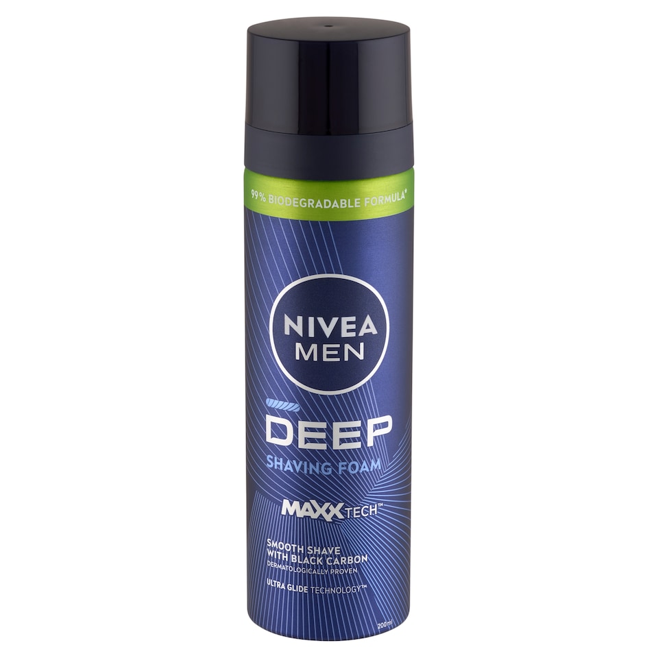 image 1 of NIVEA MEN Deep Shaving Foam 200 ml