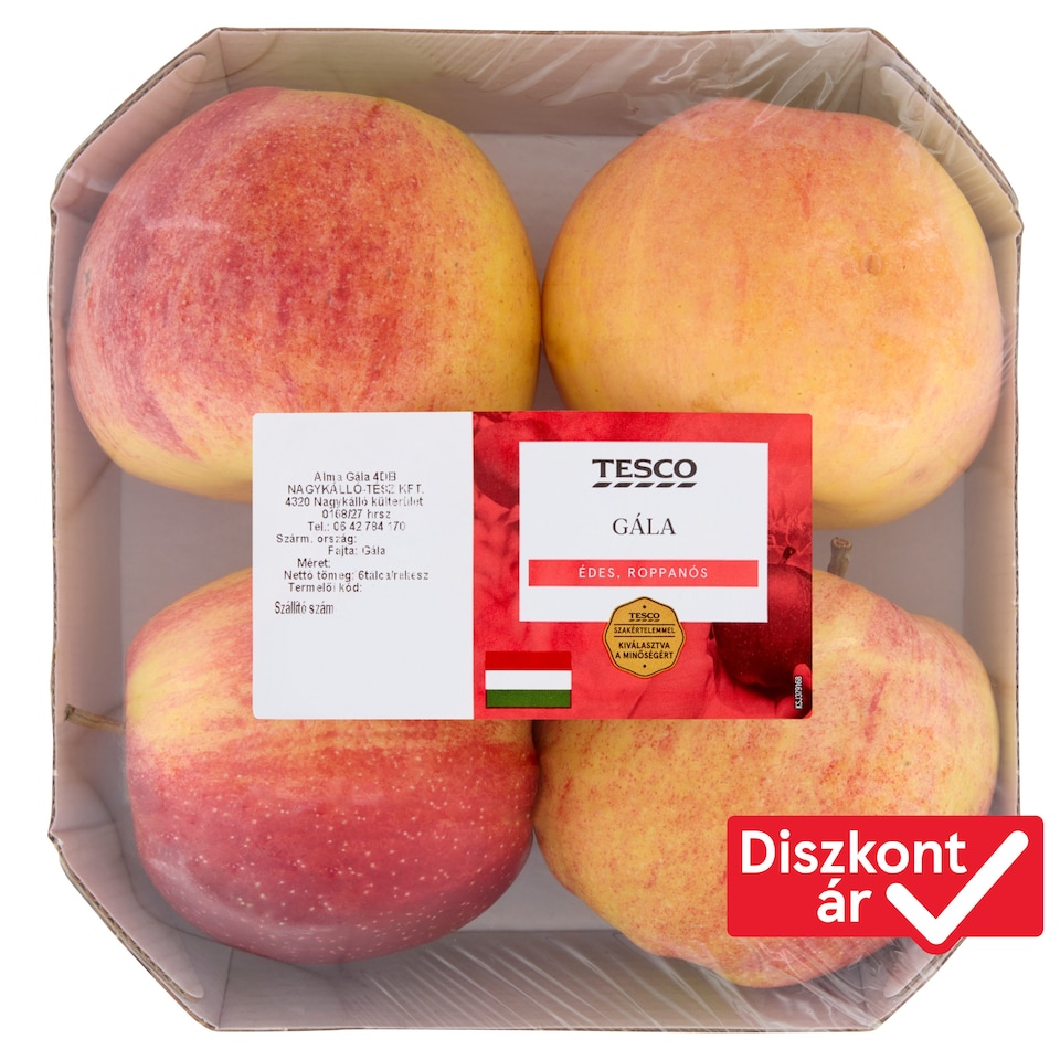 Tesco Gála alma 4 db