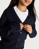 image 2 of F&F School Unisex 2-Pack Pure Cotton Knitted Cardigans in Navy