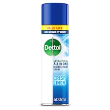 Dettol All-in-One Antibacterial Spray Crisp Linen 500ml