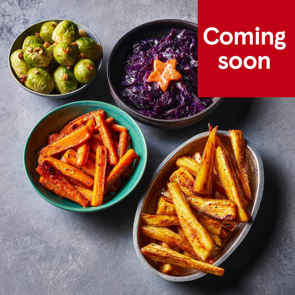 72. Tesco Finest Prepared Vegetable Selection 1.4kg (Serves 4)