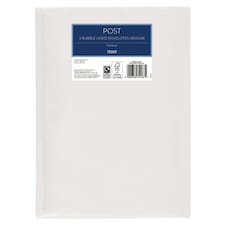 Tesco Bubble Lined A4 Envelopes Medium X3