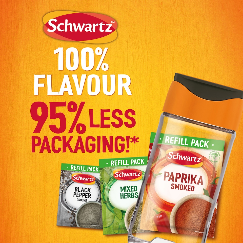 image 1 of Schwartz Smoked Paprika Refill Pack 32g