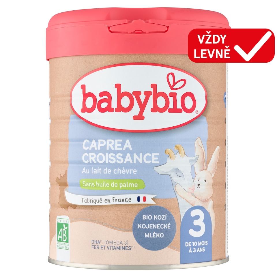 Babybio Caprea 3 Organic Goat Milk Toddler Formula 800g