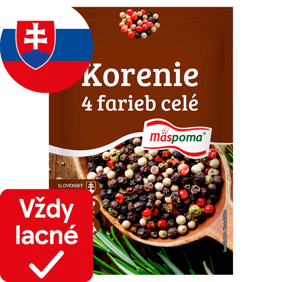 Mäspoma Korenie štyroch farieb celé 20 g
