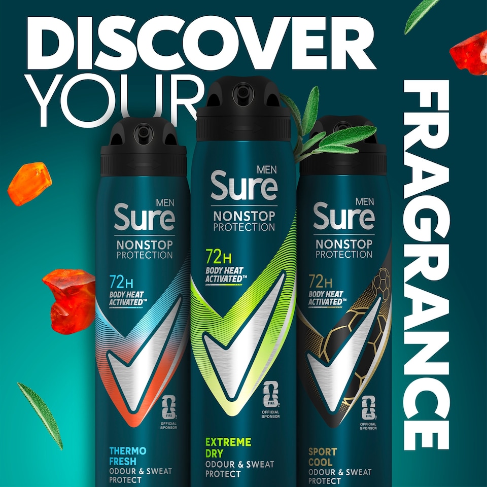 image 1 of Sure Men 72H Extreme Dry A/Pspirnt 250Ml