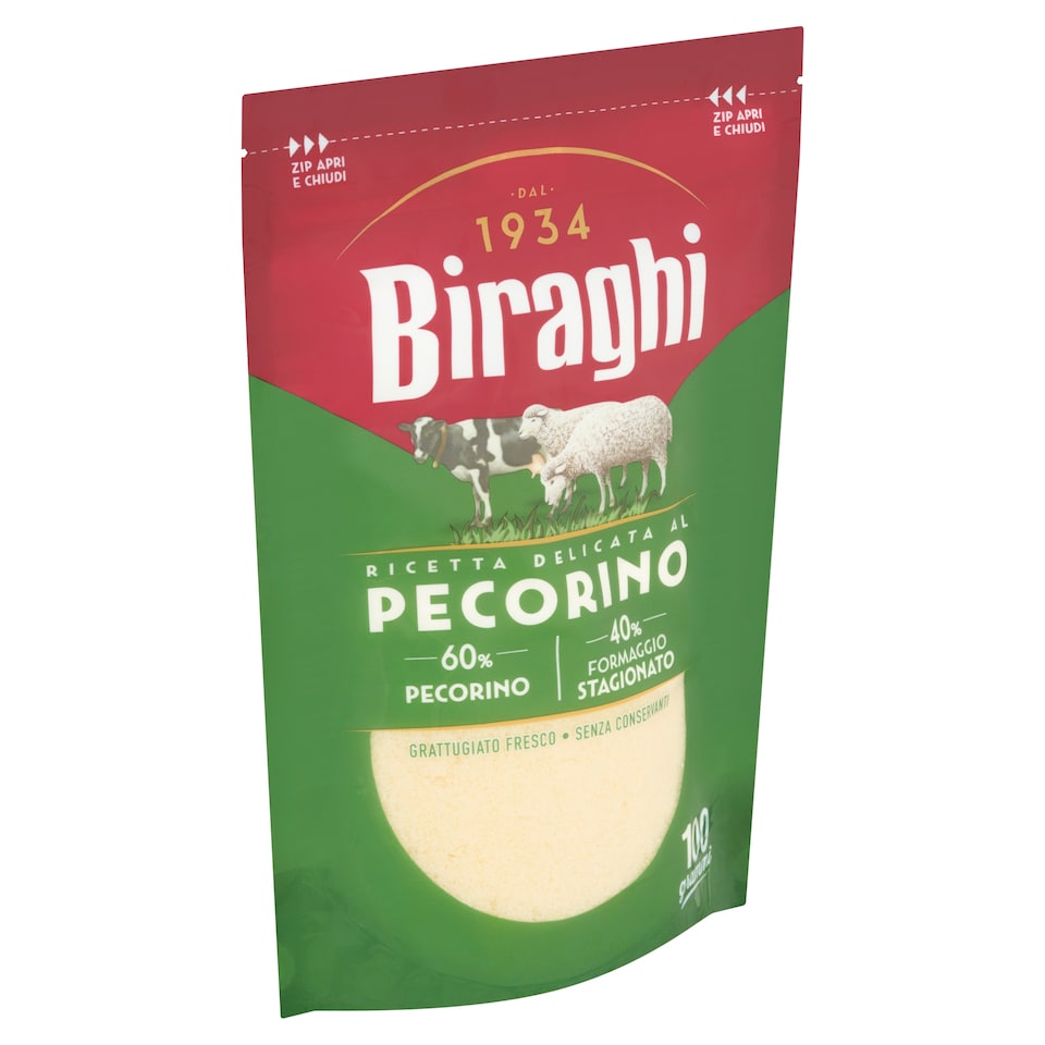 obrázok 1 z Biraghi Pecorino zmes strúhaných syrov 100 g