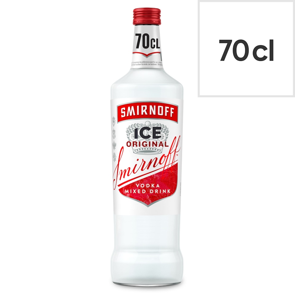 image 1 of Smirnoff Ice Vodka Mixed Drink Bottle 4% Vol 70cl