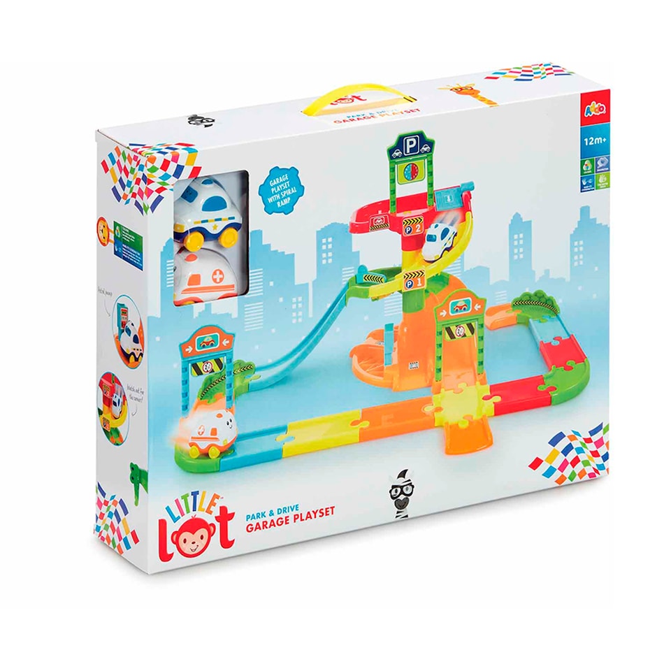 image 1 of Addo Little Lot Park & Drive Garage Playset
