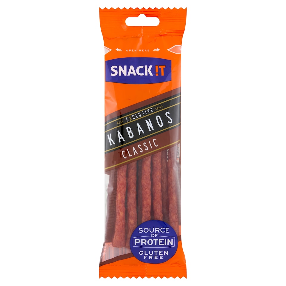 image 1 of Snack !t Exclusive Kabanos Classic Pork 120g