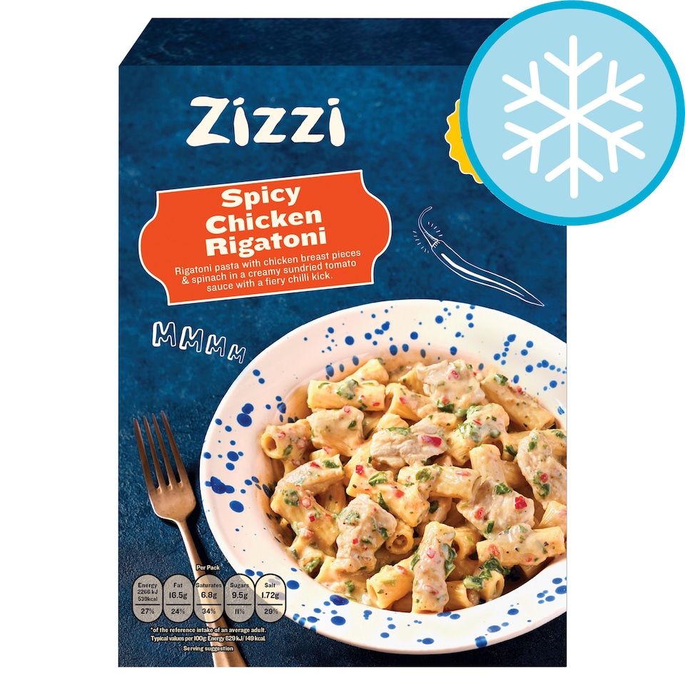 image 1 of Zizzi Spicy Chicken Rigatoni 400g
