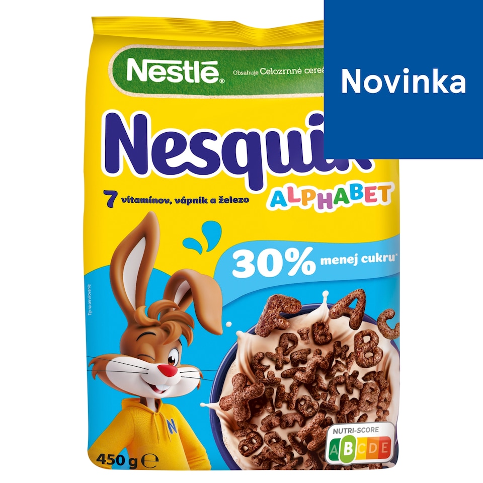 NESQUIK ABC Cereálie 450 g