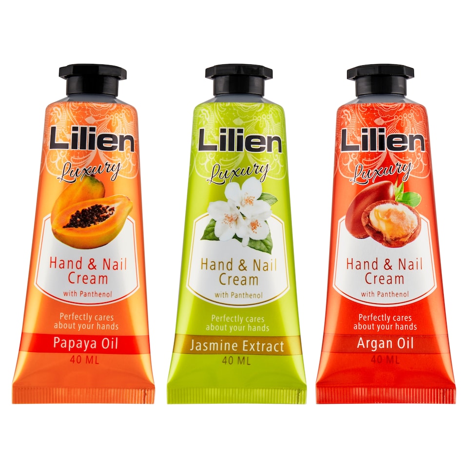Obrázek 1 pro produkt Lilien Luxury vyživující krém na ruce 3 x 40ml